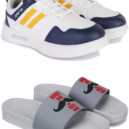 pennen Men's Lightweight Running Shoes,Stylish Casual Shoes for Gym & Walking(Pack of2) Casuals For Men image 1