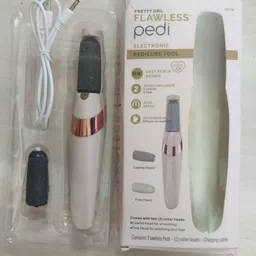 remich Flawles Electronic Pedicure Foot Scrubber Polishing with 2 Roller Head Set of 1-picture-19