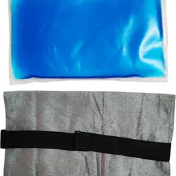 lisamed Gel Ice Pack with Pouch,Hot &Cold Therapy Pack for Pain Relief Large(10x5.5Inch) Hot & Cold Pack image 2