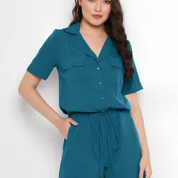 styloqueen fashions Solid Women Jumpsuit image 1