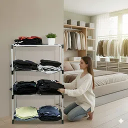 zenvexyo Micro Fiber Collapsible Wardrobe-picture-13