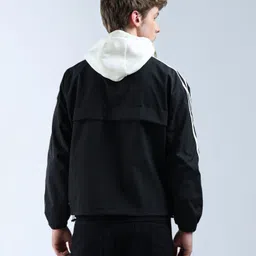 flying machine Men Graphic Print Varsity Jacket image 3