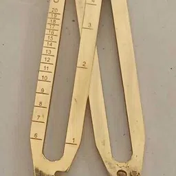 uei PROPORTIONAL DIVIDER 6 INCH LONG DRAFTING COMPASS FULL BRASS Height Gauge image 2