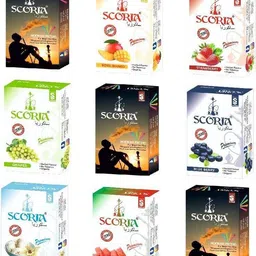 scoria HOOKAH FLAVOR + HOOKAH MOUTH TIP MANGO, STRAWBERRY, GRAPE, BLUE BERRY, VANILLA, WATERMELON Hookah Flavor image 1
