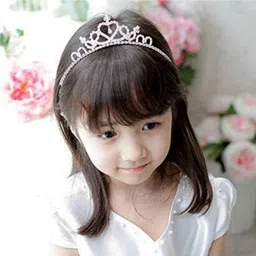 local charm Crown Hair band for Girls & Women's Party Crown, Birthday Crown, Wedding Crown Hair Band-picture-10