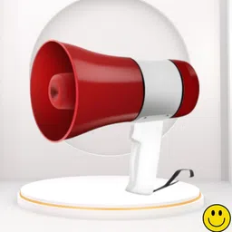 guggu Handheld Megaphone with Siren, Microphone & Rechargeable for Outdoor EventsA389 Megaphone Portable Megaphone Siren Loudspeaker Function &Long Battery BackupT389 Outdoor PA System-picture-18