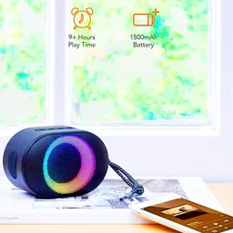 SYARA Bluetooth speaker Boss speaker in 16W power enhance listing upto 6 Hour 49 10 W Bluetooth Gaming Speaker image 2