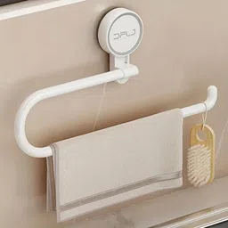 fideo by fideo Wall-Mounted Paper Roll Dispenser | Hand Towel Holder for Bathroom White2 Towel Holder image 4
