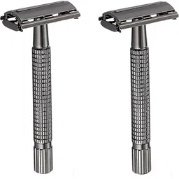 dreamart Double Edge Smooth Safety Shaving Razor(Butterfly Open Mechnism,ABS Best Grip),, Men-picture-16