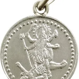 numeroastro Shri Maha Kali Yantra Pendant In Pure Silver (6 Grams) (1 Pc) Silver Silver Pendant-picture-19