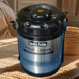 india pride Steel Sleek 3 Hot Tiffin, 3 Containers- 350 ml each box 3 Containers Lunch Box image 5