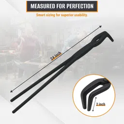 sonret Foundry Tongs for Lifting, Pouring and Casting in Metal Melting and Forging | Crucible image 4