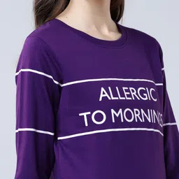 tokyo talkies Women Full Sleeve Solid Sweatshirt image 4