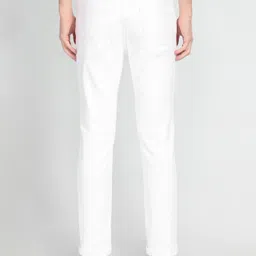 u.s. polo assn. Men Regular Mid Rise White Jeans image 5