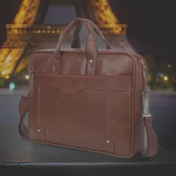 house of common Men & Women Tan Messenger Bag-picture-31