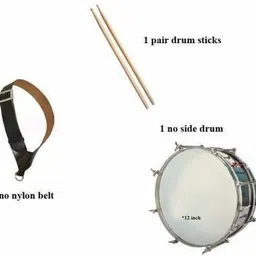 bakhe hub side drum steel 12 inch Acoustic 1 Drum Kit Set-picture-12