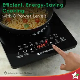 wonderchef 2200 W Induction Cooktop Touch Panel image 4
