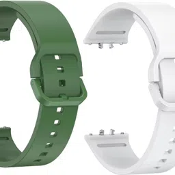 ValenteStore Premium Silicone Watch Band with Metal Buckle for Samsung Galaxy Fit 3 (Pack of 2) Smart Watch Strap-picture-11