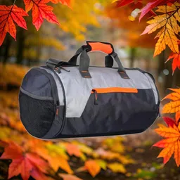 shivra 25 L Gym Duffel Bag - Sports Gym Bag Travel Duffel Bag(S-17*1 1) - Orange-picture-13