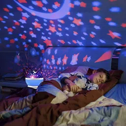 fitaza Star Projector, Night Light Lamp Fun Birthday Gifts for 1-4-6-14 Year Old Night Lamp image 3