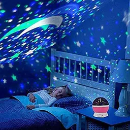 alliance 1 Pc Star Master Projector LED Night lamp and Rotating 4 Mode Sky Star Master Night Lamp image 4