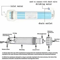 aquaocean Super 100-GPD Ro Membrane 150 Solid Filter Cartridge image 4