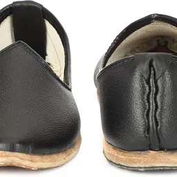 step feet 100% Pure Leather Handmade Jutti And Mojaris For Men image 5