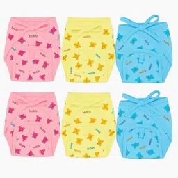 janjira Cotton Baby Langot Combo | Reusable Cloth Nappy for Newborn (0-6M) – Pack of 6-picture-29