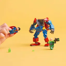lego DC Superman Mech vs.Lex Luthor Super Hero Toy Figure Playset 76302 (120 Blocks) image 4