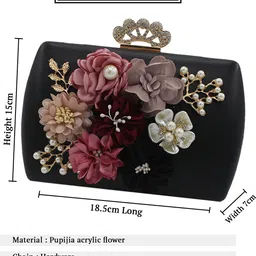 syga Casual Blue Clutch image 5