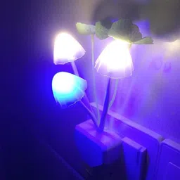 vbhretail MUSHROOM NIGHT LIGHT HOME DECOR LIGHTING IN STAR ROOM MULTICOLOR Night Lamp-picture-27