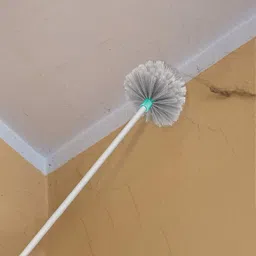 bringhom Iron Gobhi Jala Broom Stick for Ceiling for Home Office Clean Hidden Corners (1) Plastic Dry Broom image 2