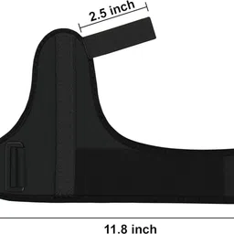 wellsetgo Thumb Brace Spica Neoprene Reversible Thumb Stabilizer for Pain| Black Splints image 3