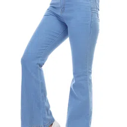 kwantico Women Boot-Leg High Rise Blue Jeans-picture-24