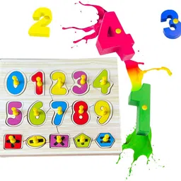 shalafi Puzzles Toy Math counting Board Toy Number Jigsaw Puzzle Educational Toy Blocks image 3