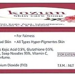 kozian kojic glutathione arbutin Skincare Soap+Neem tulsi coconut reetha oil soap combo image 5