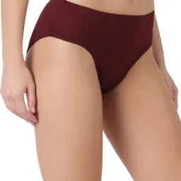 Pack of 6 Dollar Lehar Super Combed Cotton Women's Plain Solid Panty Women Hipster Multicolor Panty image 3