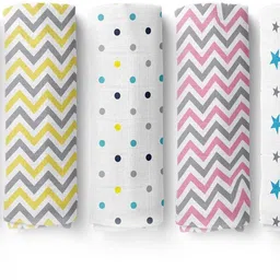 haus & kinder Printed Crib Swaddling Baby Blanket forAC Room-picture-22