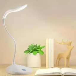 sky fire Rechargeable LED Study Table Lamp | Adjustable Brightness USB Desk Light Study Lamp image 3