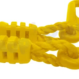 hop n play Kids Hanging Triangle Gymnastic Fitness Ring Set - Monkey Bar Rings image 5