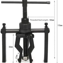 digital craft Car Wheel 12-50mm 3-Paw Pilot Bearing Puller Bushing Gear Extractor Tool Kit Lever Tool image 4