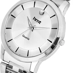 hrnt Stylish S9020 Stainless Steel Chain White Dial Wrist Watch Analog Watch - For Men NW-HMTS-S9020 Stainless Steel Materiel Silver Dial Color image 4