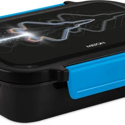 milton Super Sherry Tiffin Lunch Box with Leak-Proof Inner Container Spoon & Fork Black 2 Containers Lunch Box-picture-12