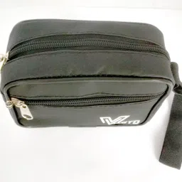 Voriyo Small Cash Pouch Bag Polyester Material Waterproof Multipurpose Bag (Black) Cash Pouch Bag image 3