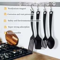 2fortheroad 333061(5pcs) NEODYMIUM Lifting Fishing Loading Recovery Retreival upto 5kg 5pcs Magnetic Pickup Tool image 4