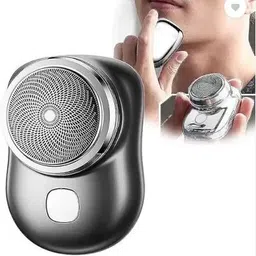 Naysha Pocket Size Portable Shaver Wet And Dry Mens Razor Usb Rechargeable Shaver For Men, Women image 1