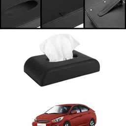ayw Universal Black D Shape Leatherite Tissue Holder For Car/Home-293 Vehicle Tissue Dispenser-picture-20