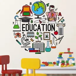 wallstick 90 cm Education Removable Sticker-picture-2