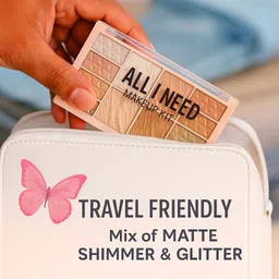 perfectt 24hr 12 Color Magic Blossom Eye Shadow Highlighter Shade 01 (12g ) Highlighter image 4