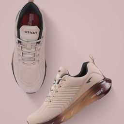 asian Crystal-13 Beige sky Sports Transparent Sole Technology For Men-picture-20